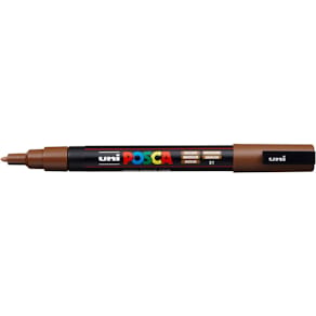 Pigmentmarker Uni-Ball POSCA PC-3M, braun