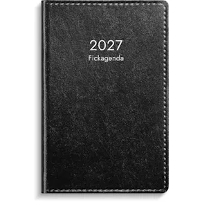 Fickagenda 2027 svart