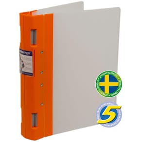 Gaffelpärm KEBAergo A4 55mm Orange/Neutr