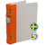 Gaffelpärm KEBAergo A4 55mm Orange/Neutr
