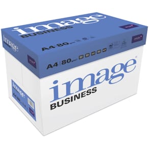 Kopipapir Image Business 4-huls dansk A4 80 g, hvid, 500 ark
