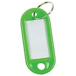 Schlüsselanhänger Q-Connect, 10 St., grün