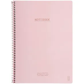 KOZO Anteckningsbok A4 Classic Dusty Pink