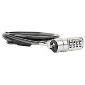 Targus DEFCON Trapezoid Serialised - Lås för säkerhetskabel - 2 m