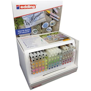 Acrylmarker edding 5300 Fein, Steine, 1–2 mm, sortiert