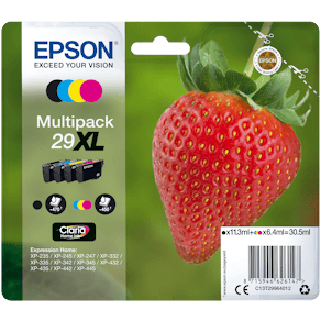 Epson 29XL Multipack - 4-pack - 30.5 ml - XL - svart, gul, cyan,