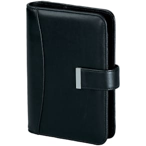 Terminplaner BSB Kunststoff, A6, schwarz, 2026, gefüllt