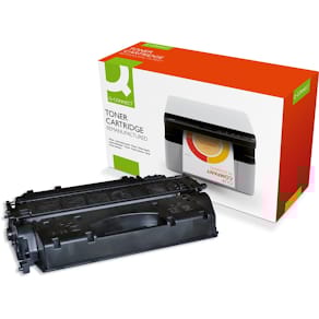 Toner Q-CONNECT, zwart, 6900 pagina's, voor HP CF280X