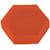 Ersatzschwamm Läufer Anfeuchter, orange, Ø 70 mm