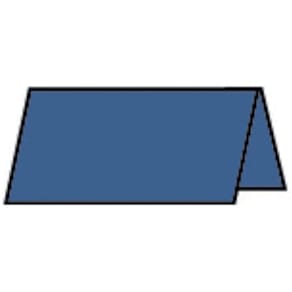 Tischkarte Rössler Paperado, 10 x 10 cm, jeans