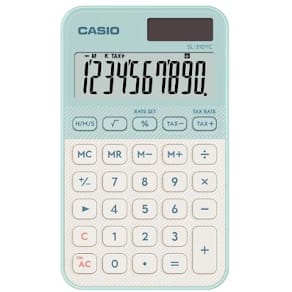 Lommekalkulator CASIO SL-310YC grønn