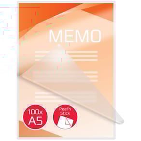 Laminiertasche GBC Peel'n'Stick, A5, selbstklebend, 125 µm