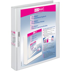 Ringbuch VELOFLEX VELODUR, weiß