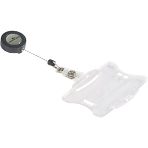 Namensschild Durable, 85 x 54 mm, transparent