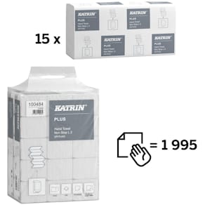 Pappershandduk KATRIN Plus NonStop L2 W 1995/fp