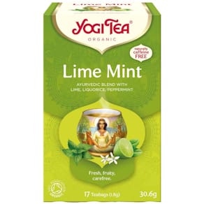 Te Yogi Lime Mint tebreve, 17 stk