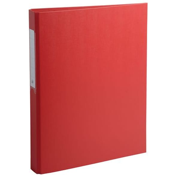 Ringperm EXACOMPTA A4 25/40mm 2R rød 10st