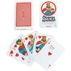 Spelkort Öbergs Joker röd