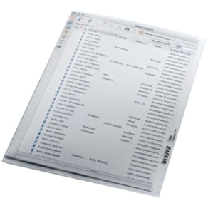 Sichthülle Leitz Standard, A5, genarbt, farblos