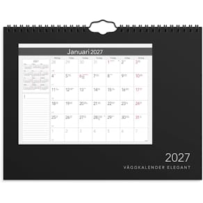 Burde Väggkalender Elegant 2027