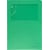 L-map Q-CONNECT met venster, 120 g/m², A4, pak van 100 stuks, gro