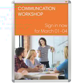 Tavlemagneter Nobo alu/grå Ø13 mm, 5 stk