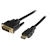 Startech 1 m HDMI till DVI-D-kabel M/M - Adapterkabel - HDMI