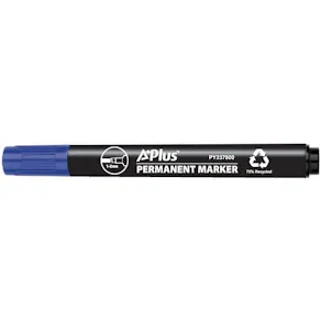 Märkpenna A PLUS eco sned 1-5mm blå