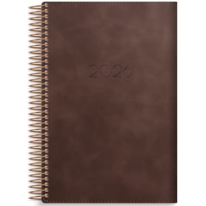 Dagbok Twist brun 2026