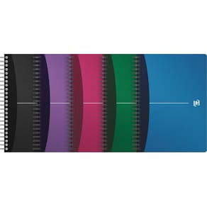 Spiraalschrift Oxford Urban Mix, Optik-papier 90 g/m², A5, 180 bladzijden, assorti