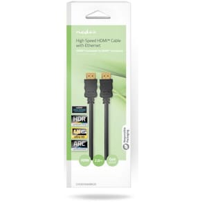 Kabel NEDIS HDMI M/M 4K/60HZ 2m sort