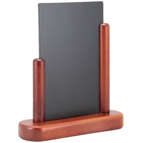 Bordskilte Securit træ og karton, 10 stk