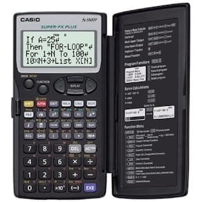 Teknisk Räknare Casio FX-5800P, 142x73x1mm