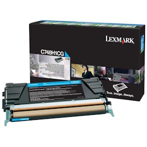 Toner LEXMARK C748H1CG 10K cyan