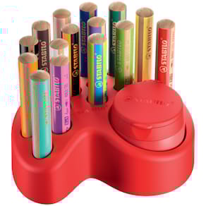 Tischset STABILO Woody 3 in 1, 16-tlg., sortiert