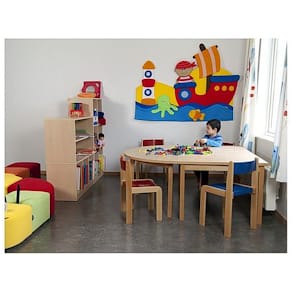 Väggdekoration skepp, B145cm, ljudabsorbent