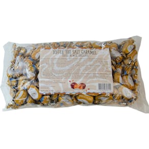 Godis Toffeekolor Salted Caramel 1kg