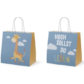 Geschenktragetasche FÜR DICH Mini Giraffe