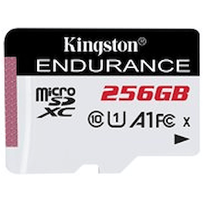 Kingston High Endurance - Flash-minneskort - 256 GB - A1 / UHS-I