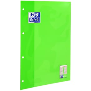 Arbeitsblock Oxford, A4, 50 Blatt, liniert, Lineatur 1