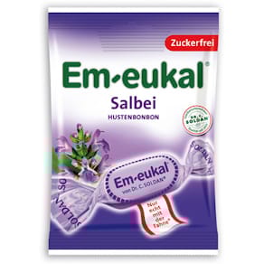 Hustenbonbons Em-eukal, zuckerfrei, Salbei
