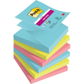 Haftnotizblock Post-it Super Sticky Z-Notes Cosmic Collection, 6