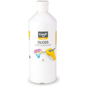 Glansfärg CREALL Gloss 500ml vit
