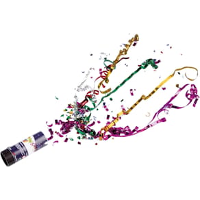 Konfetti-Werfer TIB Riesen Party Popper, 20 cm