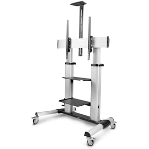 StarTech.com Rolling TV Cart/Stand On Wheels, Up to