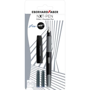 Füllhalter Eberhard Faber NXT-Pen, grau/schwarz