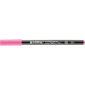 Porzellanmalstift edding Brushpen, rosa