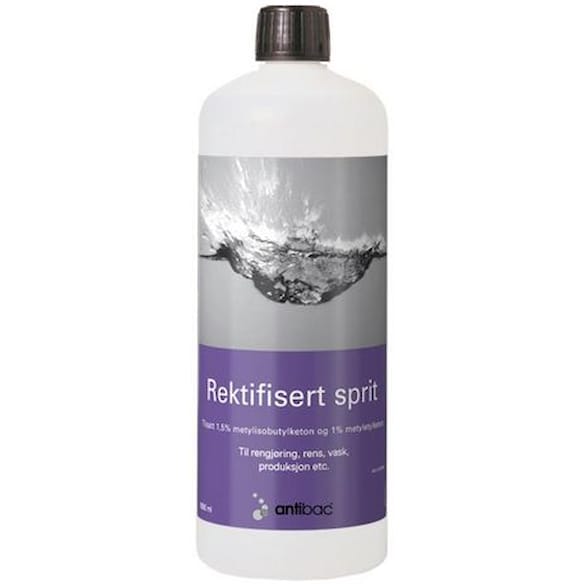 Rektifisert sprit ANTIBAC 96% denat. 1L 12st