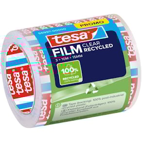 Klebefilm tesa Eco & Clear Sparpack, kristallklar, 15 mm x 10 m, 