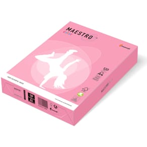 Kopierpapier MAESTRO COLOR Pastell, A4, 120 g/m², flamingo, 250 B